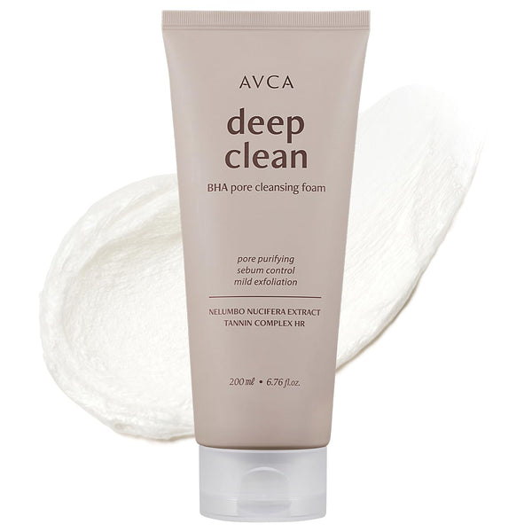 BHA Pore Cleansing Foam – AVCA-SHOP