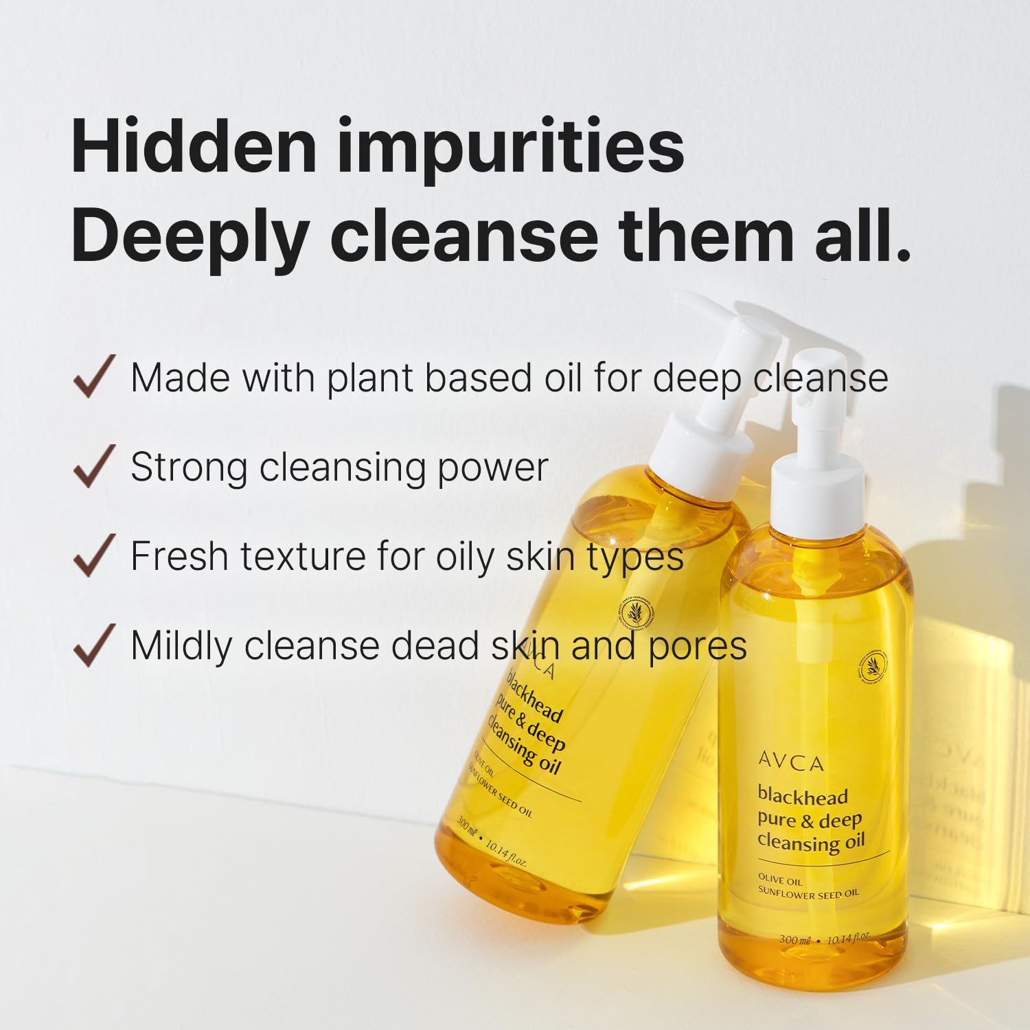 AVCA pure & deep cleansing oil PHA